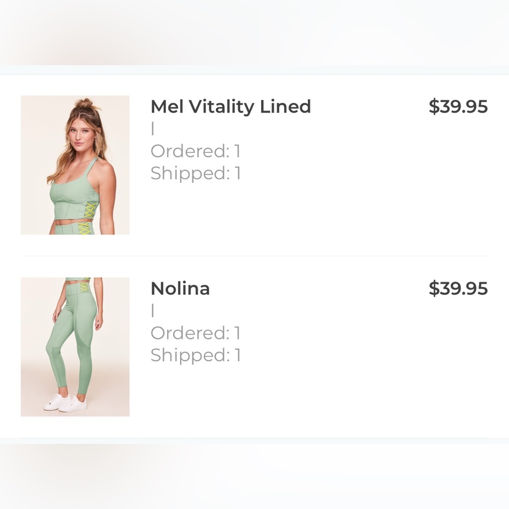 Adore Me Workout Set